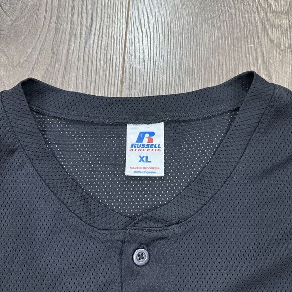 Vintage RARE Pittsburgh Pirates BUCCOS Jersey Black XL Russell Athletic #54 - Picture 5 of 7